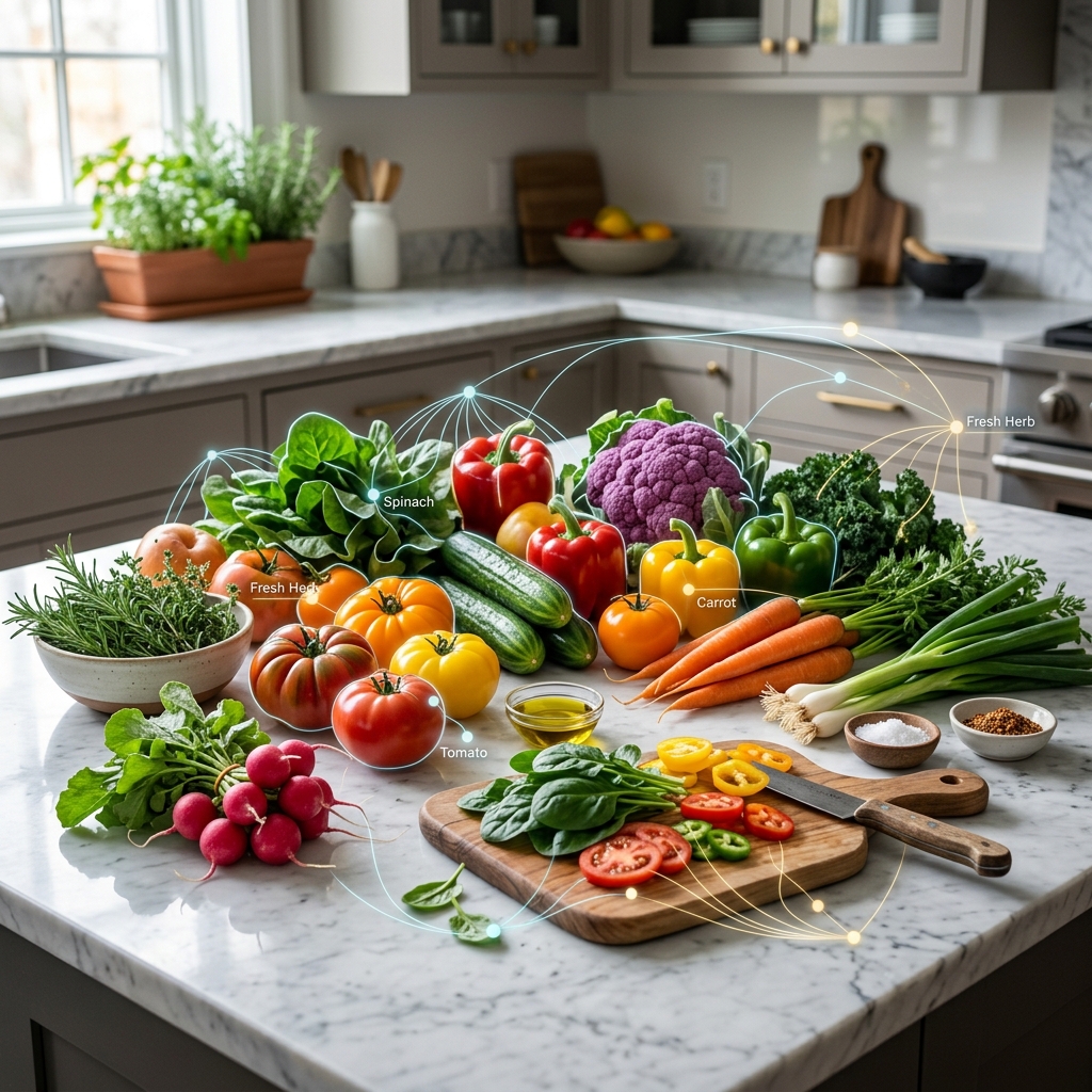 How Nutraize's Food Recognition AI Works — Simple Breakdown.